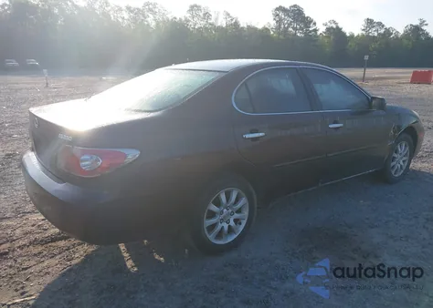 2004 Lexus Es 330 z USA, uszkodzony, nr VIN JTHBA30G345032839